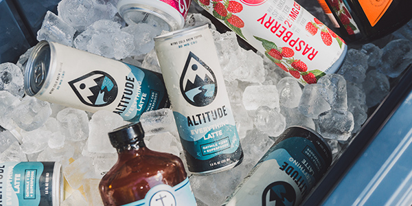 Image for Altitude Beverages: Canned, CBD-infused, Colombian Coffee