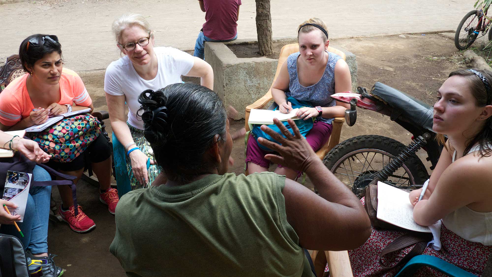 Focus group of Seattle University and UCA-Managua students