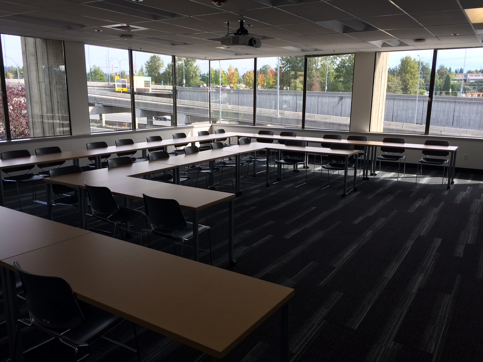 Empty classroom