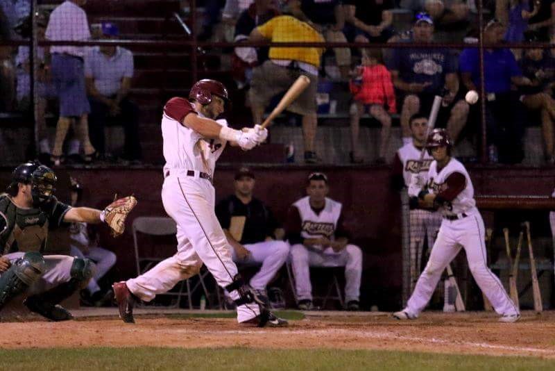 People playing baseball