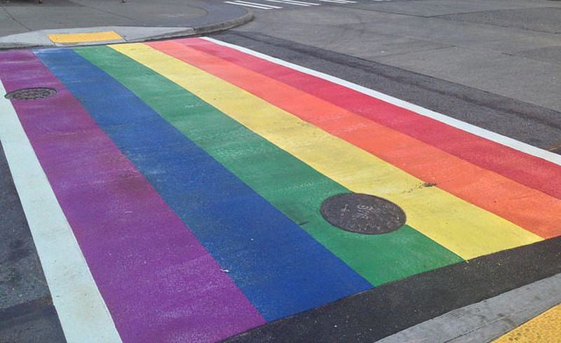 Rainbow Sidewalk