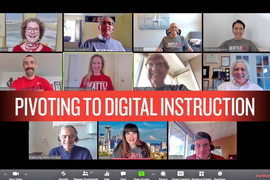 Pivoting to digital instruction