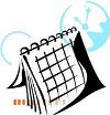 Clip art of a calendar