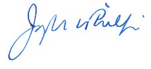 Dean Joe Phillips' signature