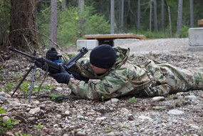 Cadet on ground with rubber ducky