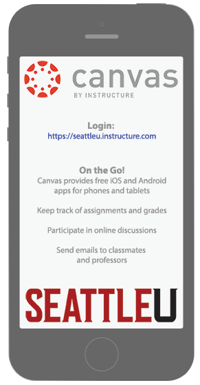 The free Canvas mobile app lets you keep track of assignments in your courses, submit your work, check grades and feedback, and communicate with professors and classmates - all on the go!