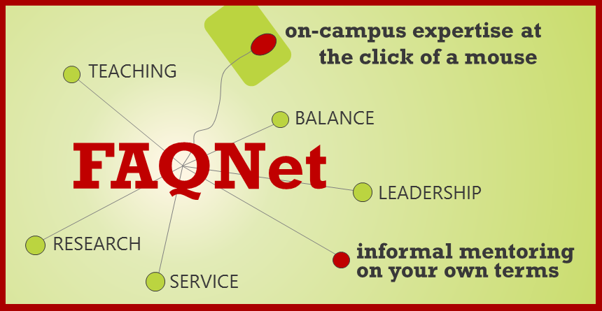 FAQNet - informal mentoring 