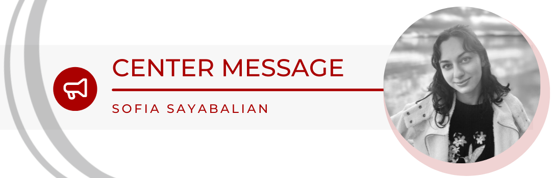 Center Message October 2022 