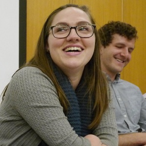 Seattle U alums Anna Pickett and Andy Gorvetzian