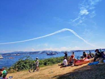 Blue Angels Jets perform at Seafair Festival