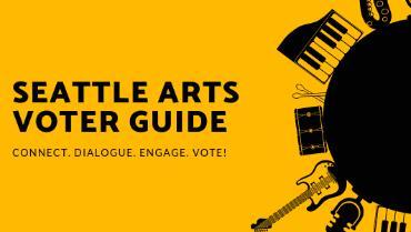 Graphic for Seattle Arts Voter Guide