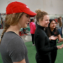 Students demonstrate biomechanical principles at Biomechanics Fair 