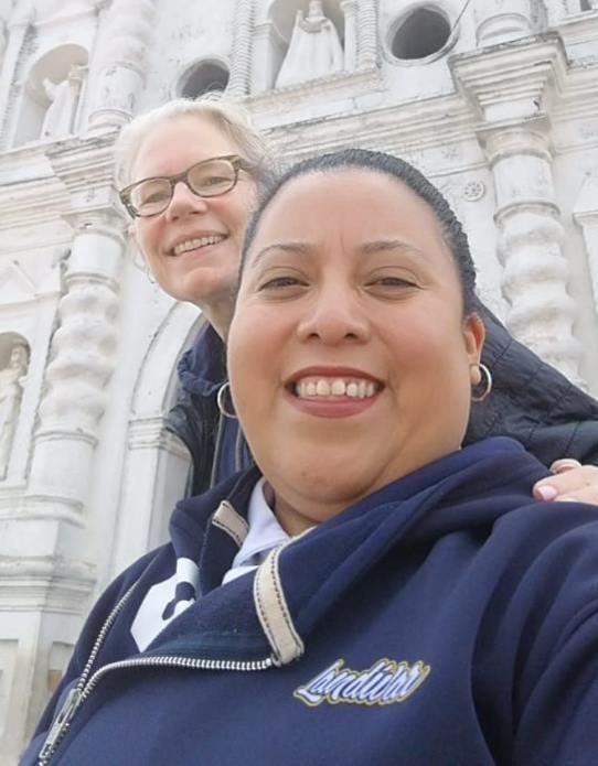 SU faculty member, Serena Cosgrove, and Rafael Landívar University (Guatemala) professor Marina Tzul Tzul 