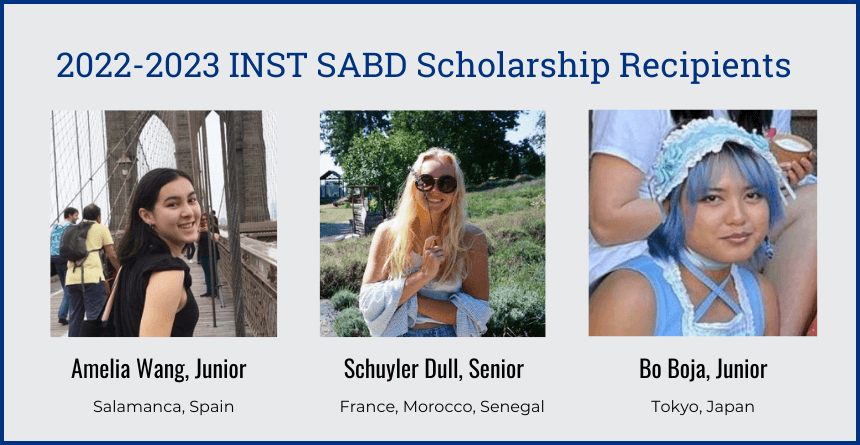 2022-2023 Scholarship Recipients