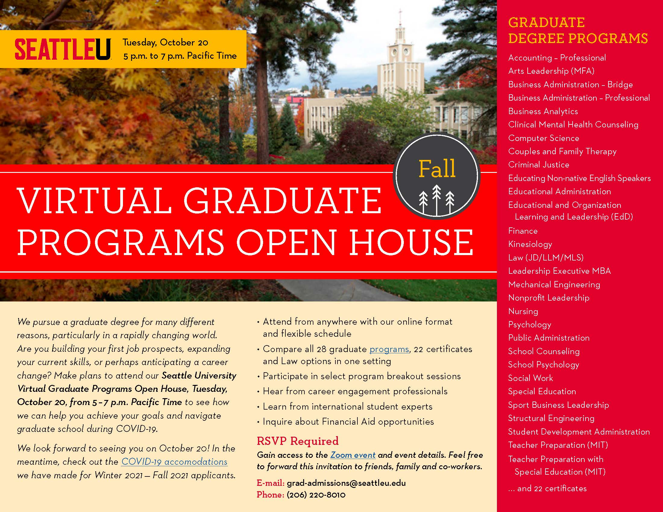 Digital open house flyer 