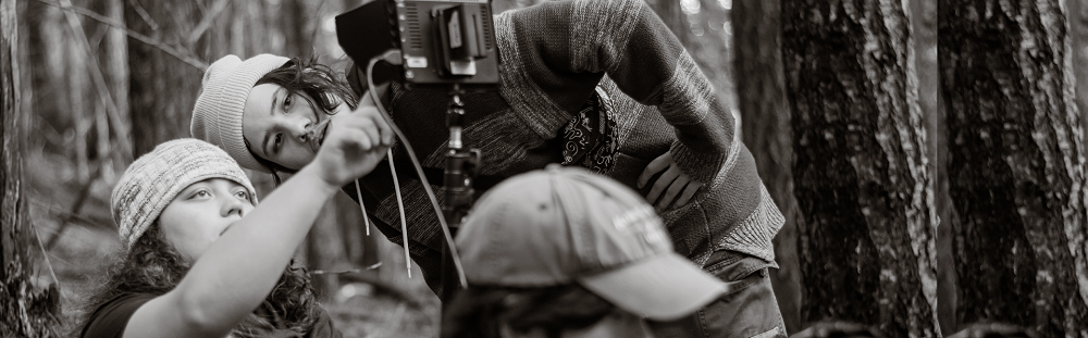 Students filming