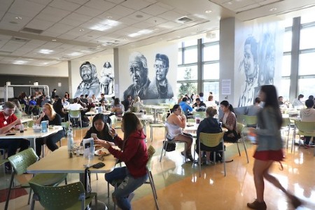 Cherry Street students dining