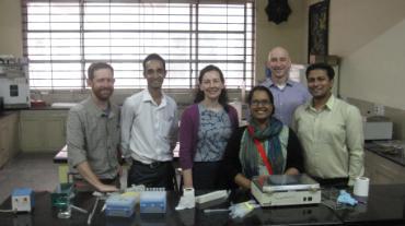 Seattle University Biology professors meet with Biology and Biotechnology professors at St. Joseph's College.