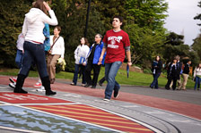 Students Walking Around