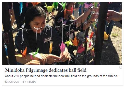 Minidoka Pilgrimage news article preview 