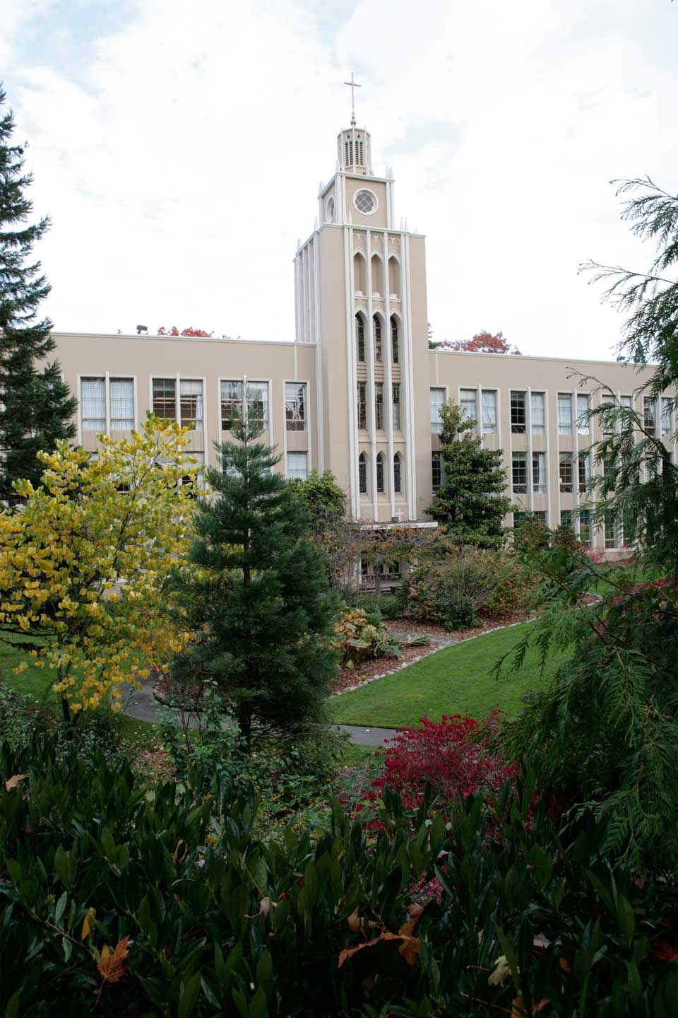 The admin building