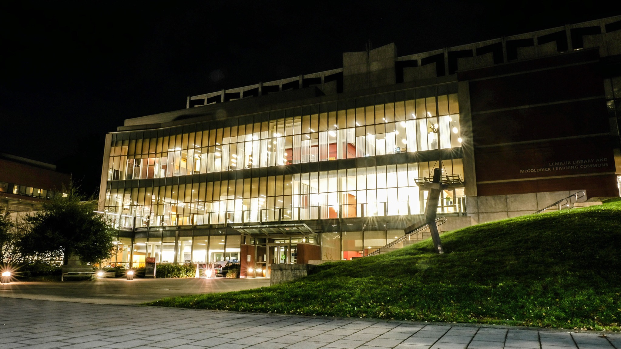 Library at Night