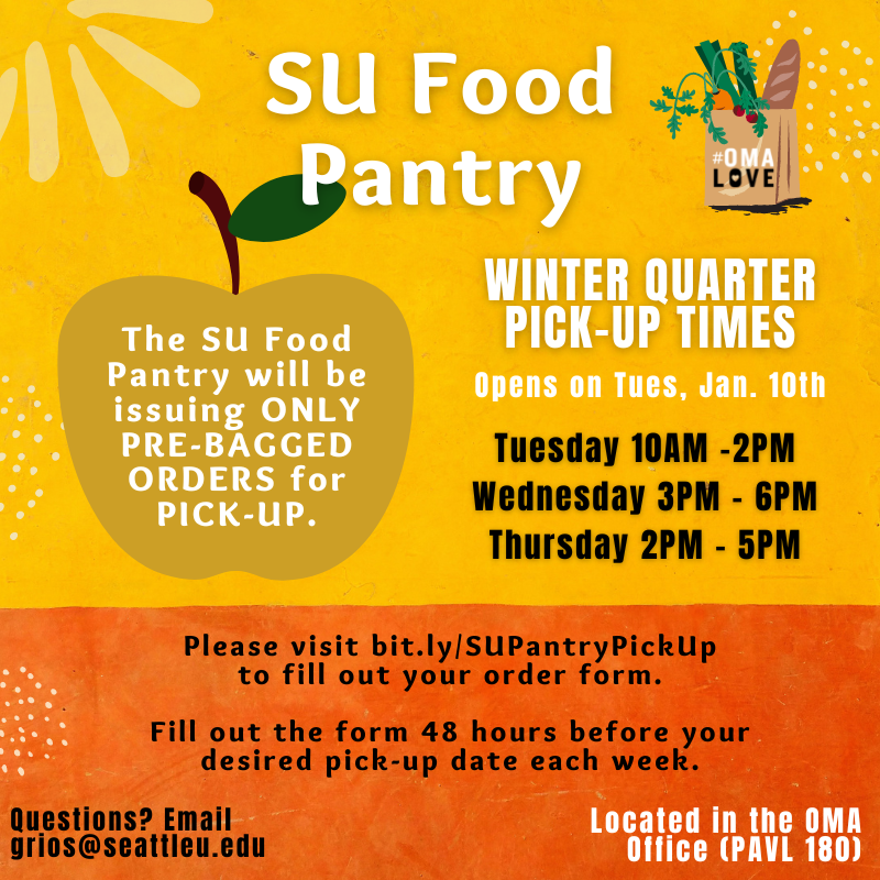 SU Food Pantry Hours WQ23