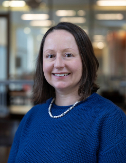 Headshot of Laura Hauck-Vixie, Assistant Director of the University Core Curriculum