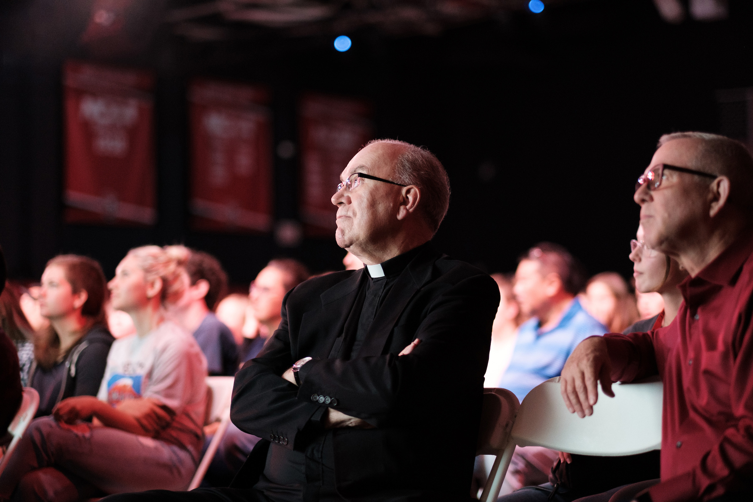 Seattle U President Stephen Sundborg at Family Farewell.