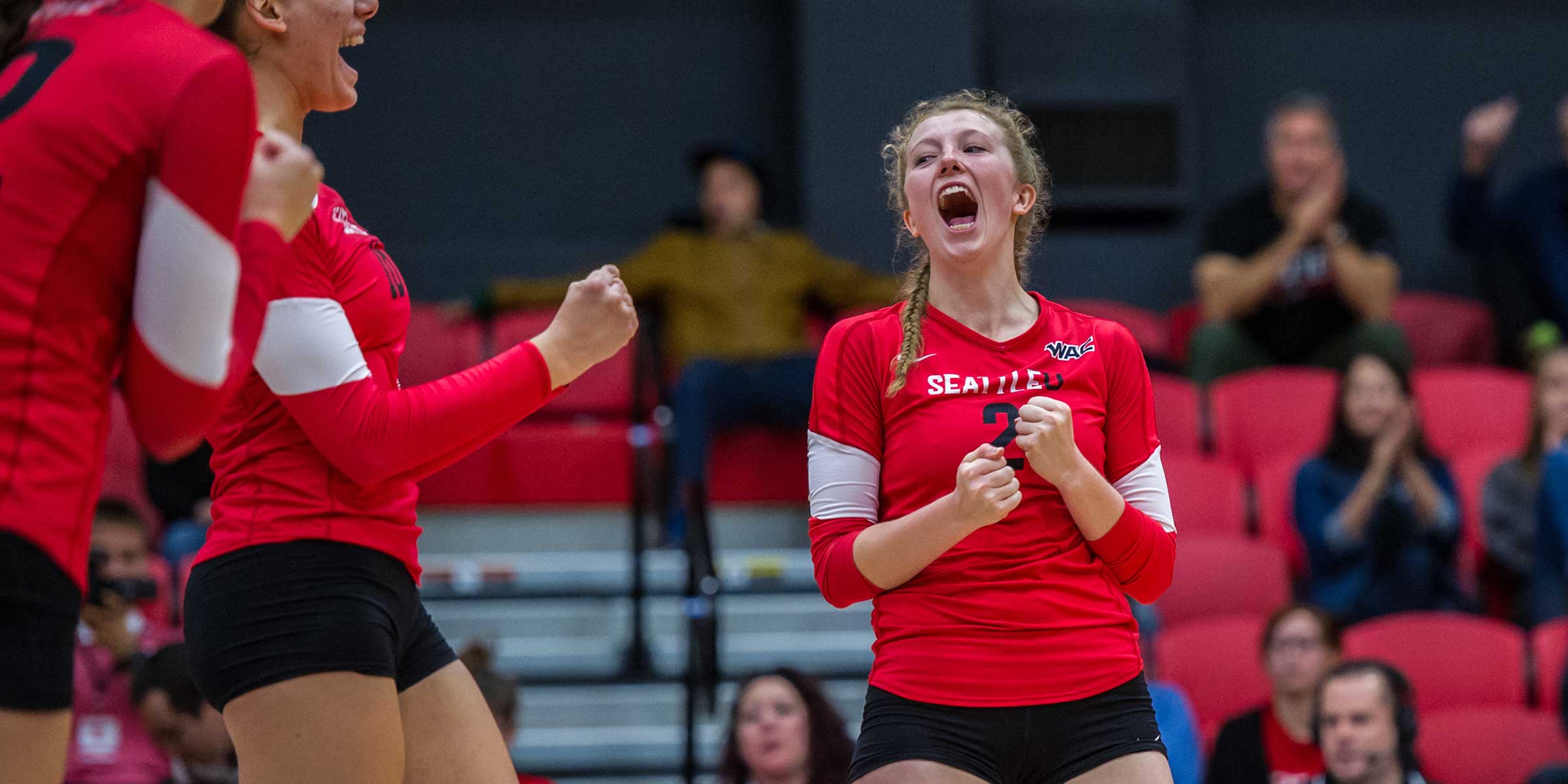 Kerry Lane , Mechanical Engineering, Shown during Women's Volleyball match versus NMSU October 22, 2016