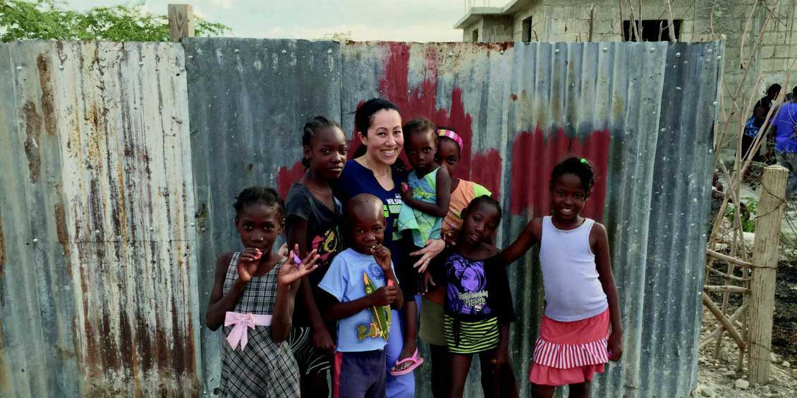 Nhi Pham in Haiti