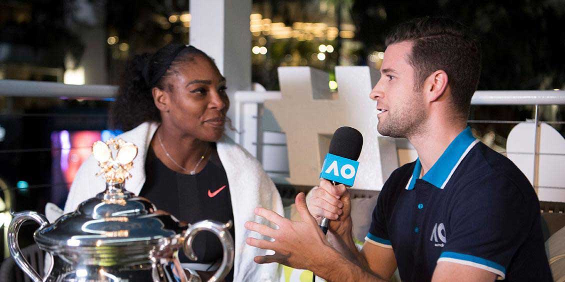 Serena Williams and Nick McCarvel