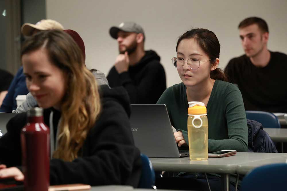 Students in classroom