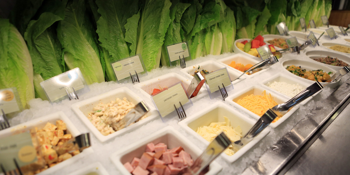 Salad Bar at Cherry Street Market