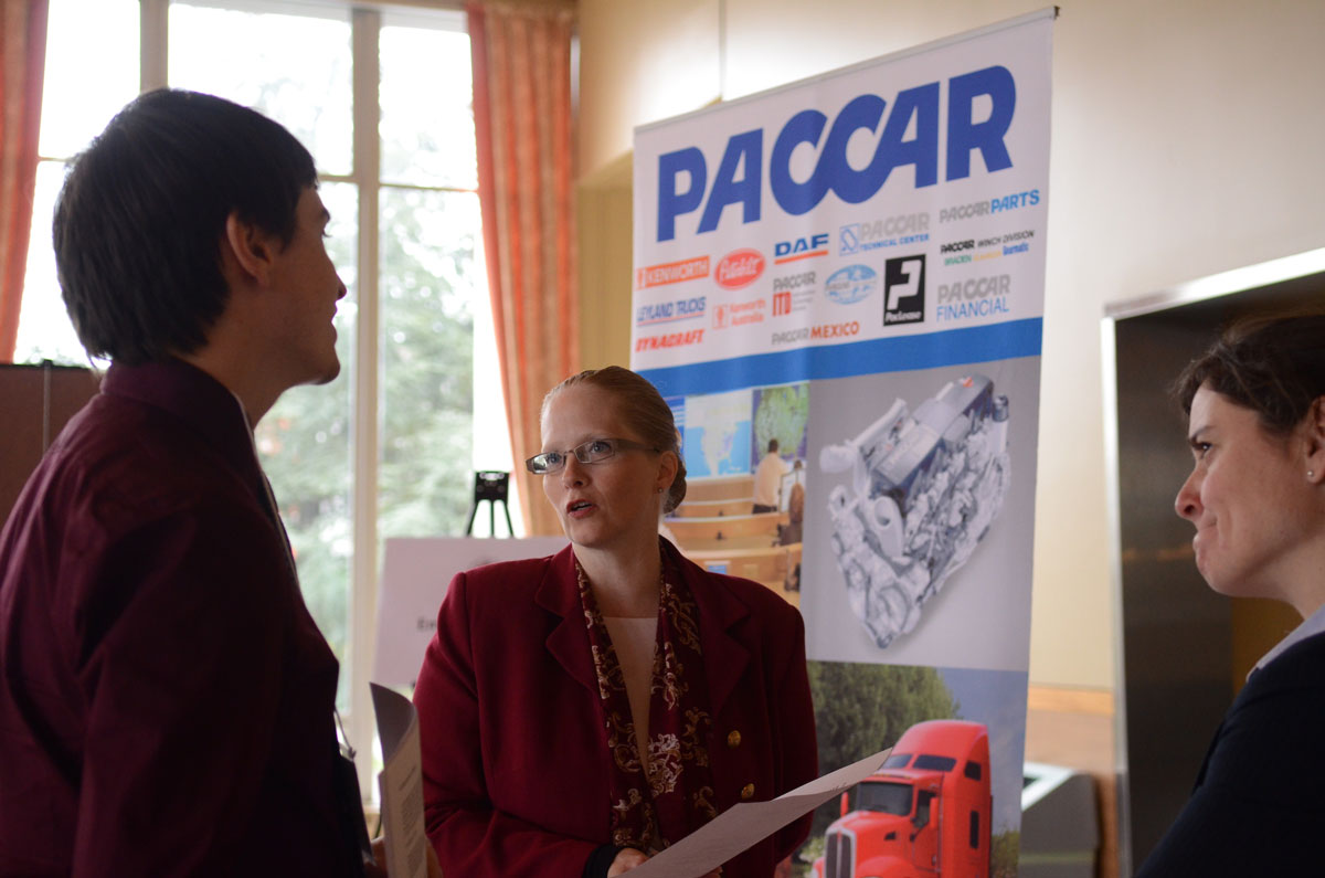   PACCAR at the Career Fair