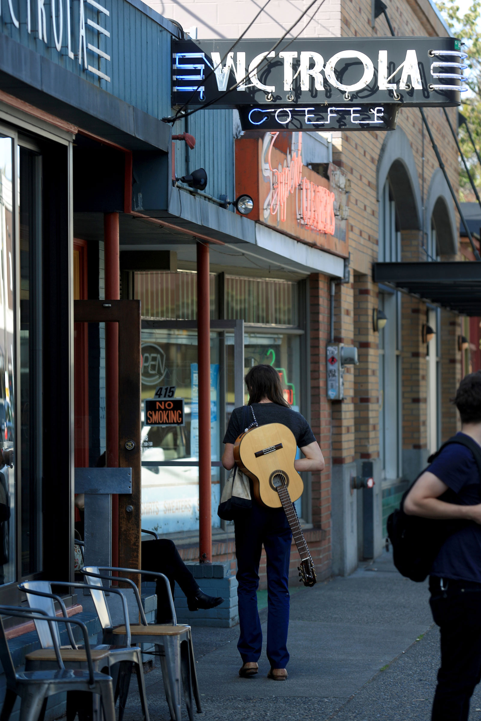 The sidewalks of 15th Ave E on Capitol Hill 